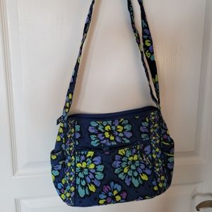 Vera Bradley Indigo Pop Crossbody Purse